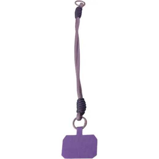Cellphone Double Rope Wrist Lanyard Lilac